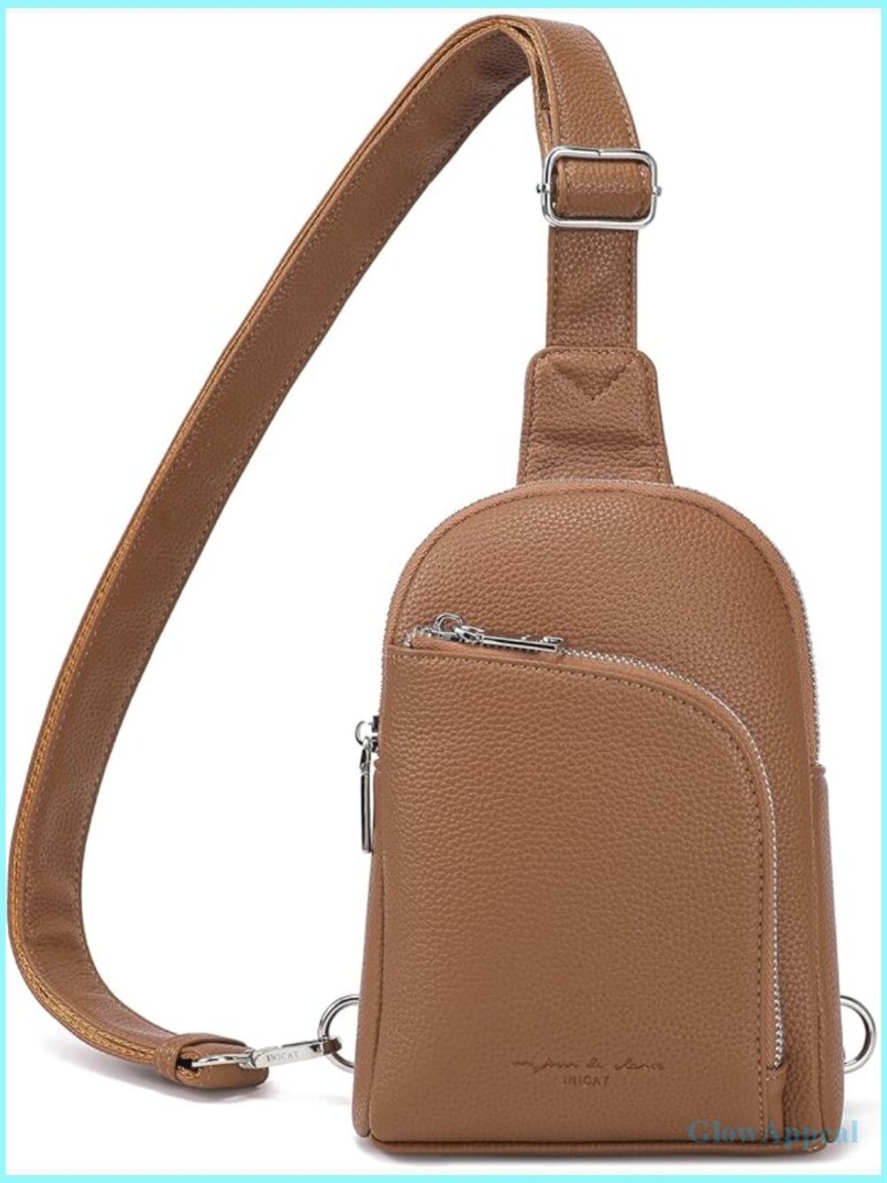 RFID Blocking Sling Bag Anti Theft Crossbody Travel Purse